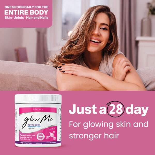 Glow Me Total Body Marine Collagen Powder
