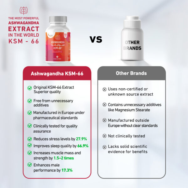 Ashwagandha 600 Mg KSM-66