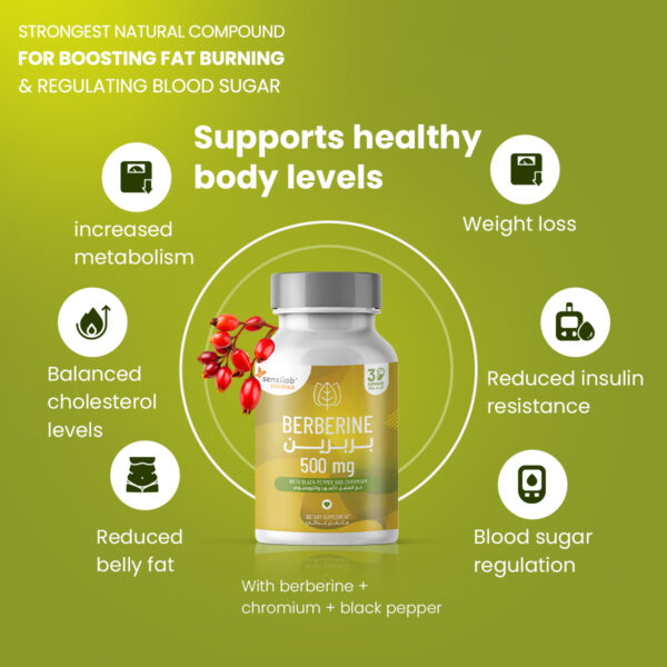 Sensilab Berberine 500mg